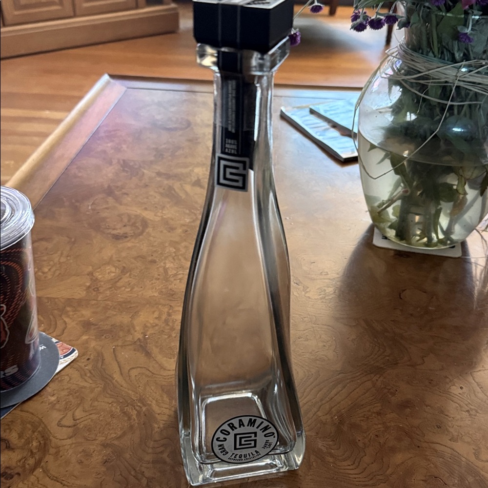 Gran Coramino Reposado Cristalino, Kevin Hart Tequila, EMPTY Decanter 750ml